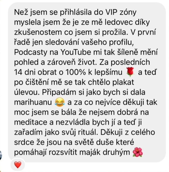Reakce členky Klubu 0000